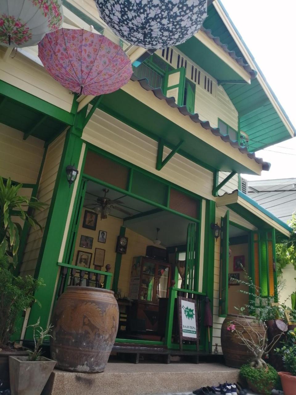 Bed and Breakfast Baan Tepa Boutique House Bangkok Exteriér fotografie